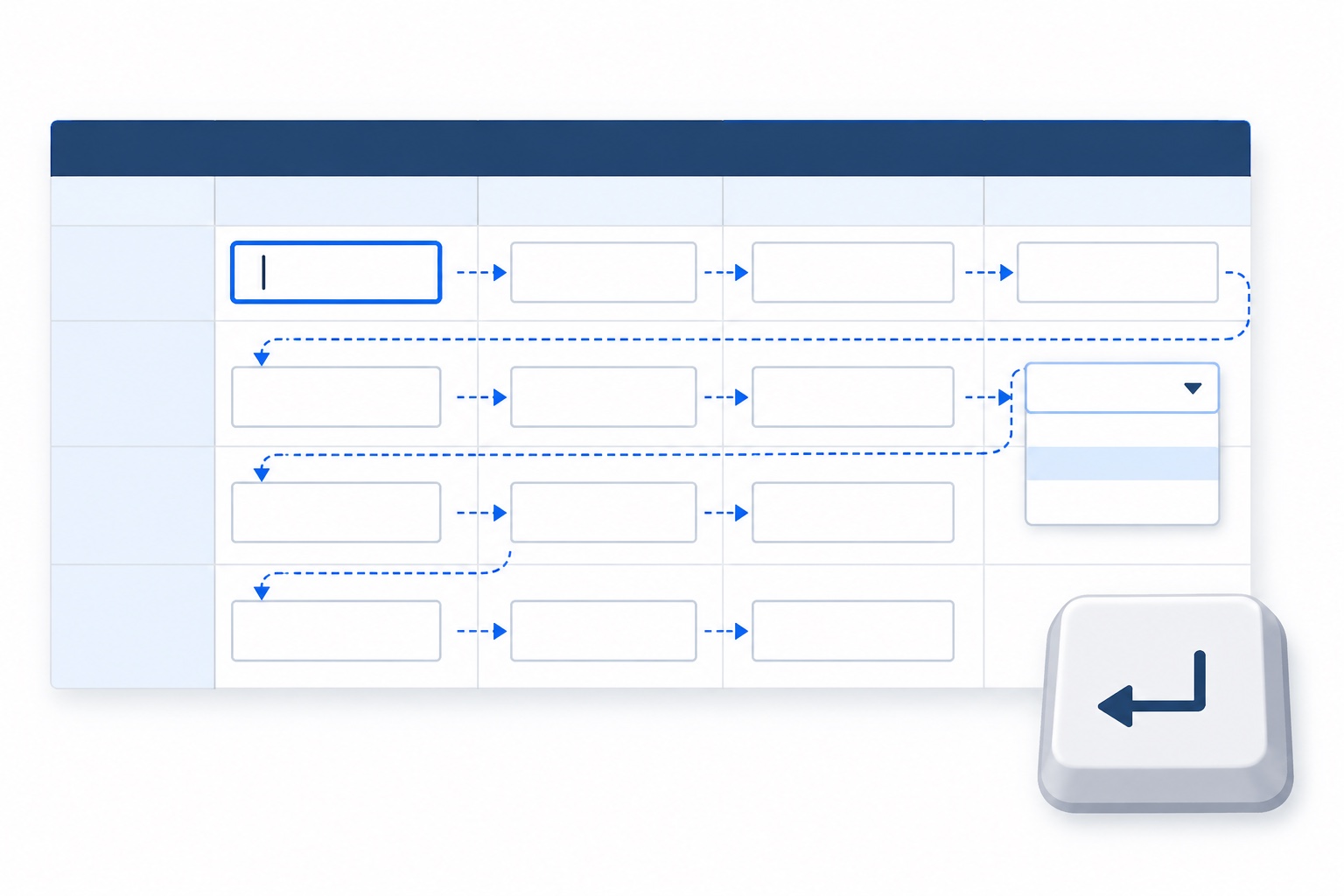 A Spreadsheet Form You Fill In From the Keyboard — Form Mode in ReoGrid Web