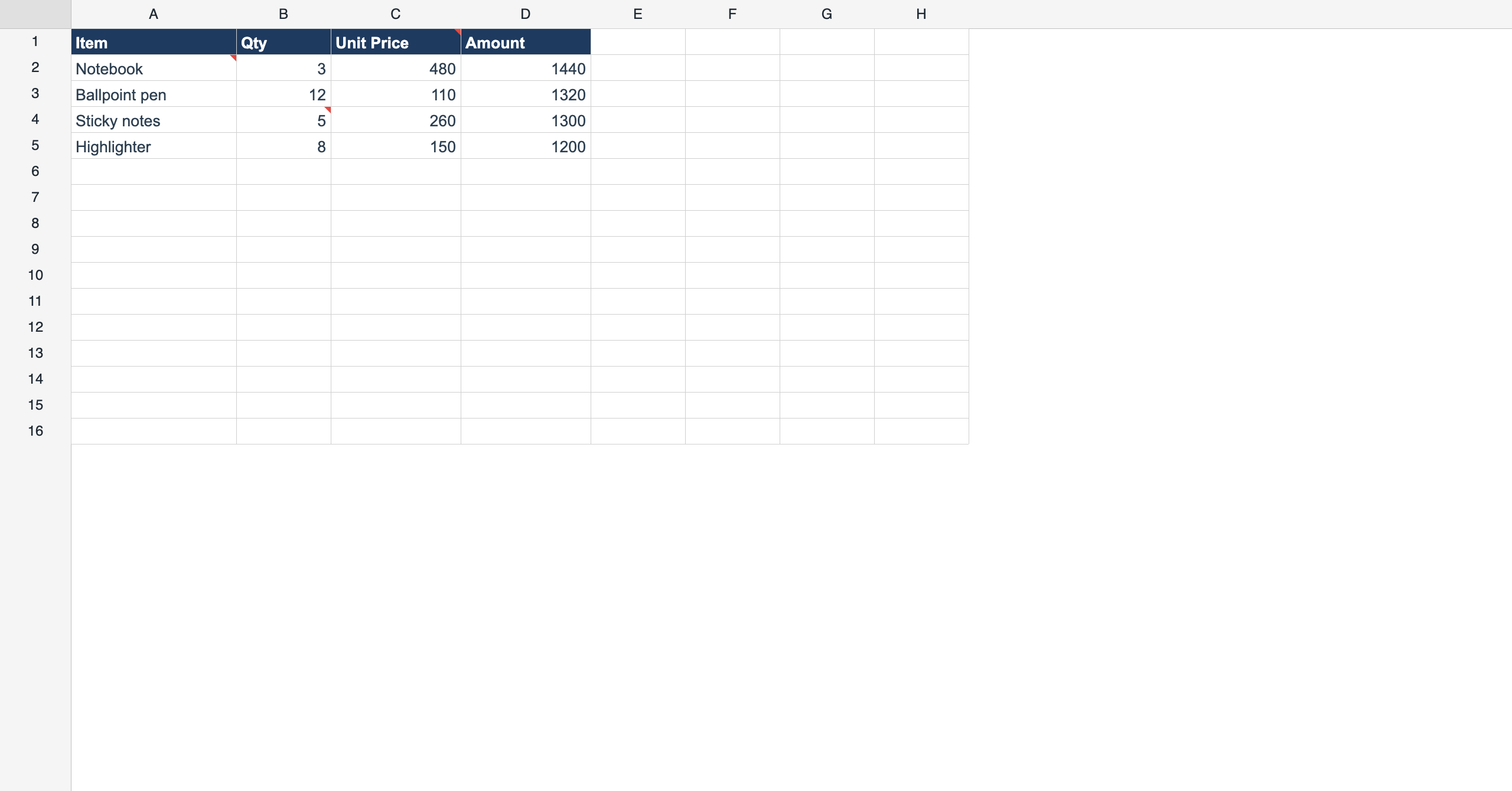 Cell Comments
